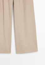 Loose Fit High-Waist Trousers