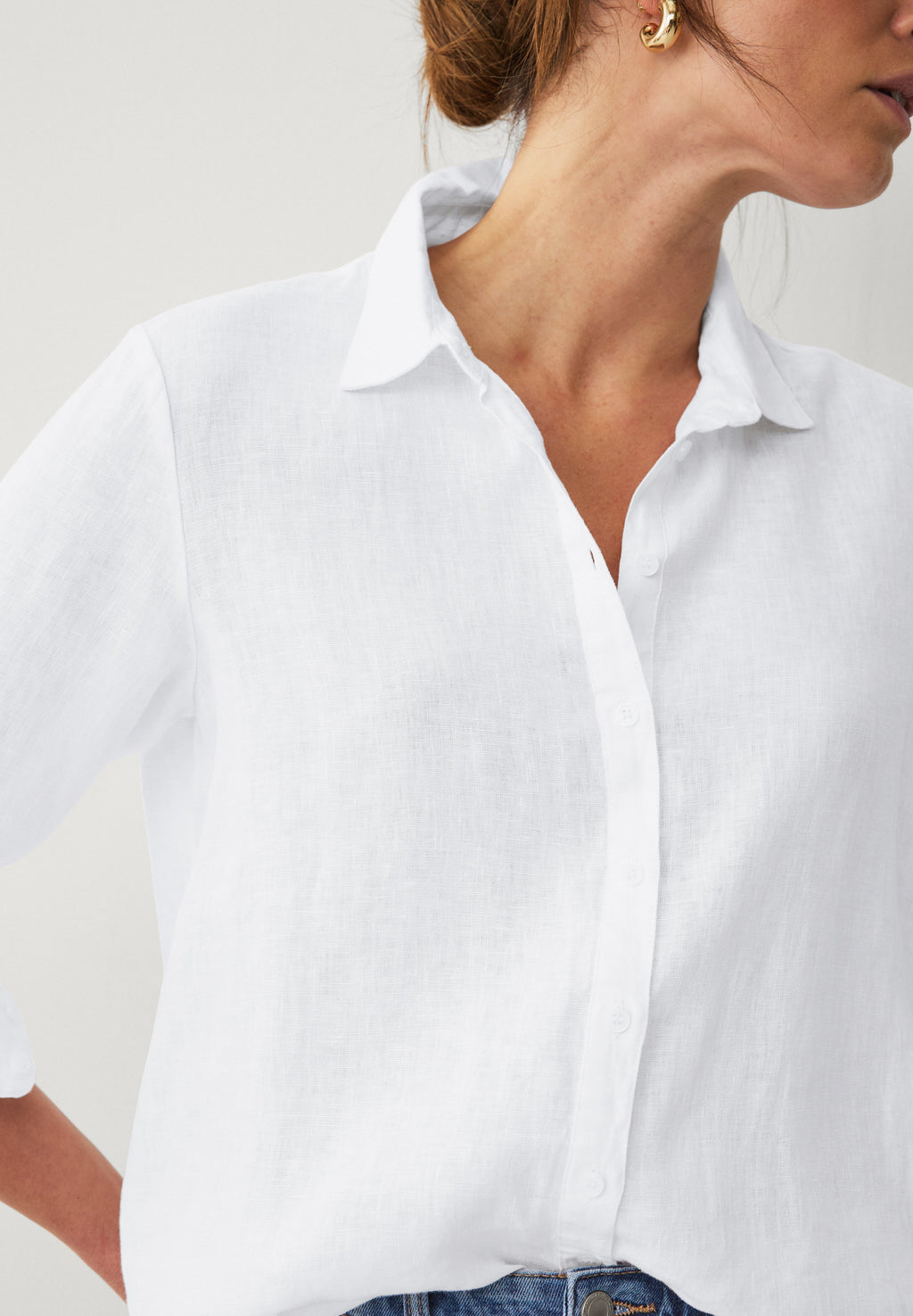 Magda Button-Down Blouse