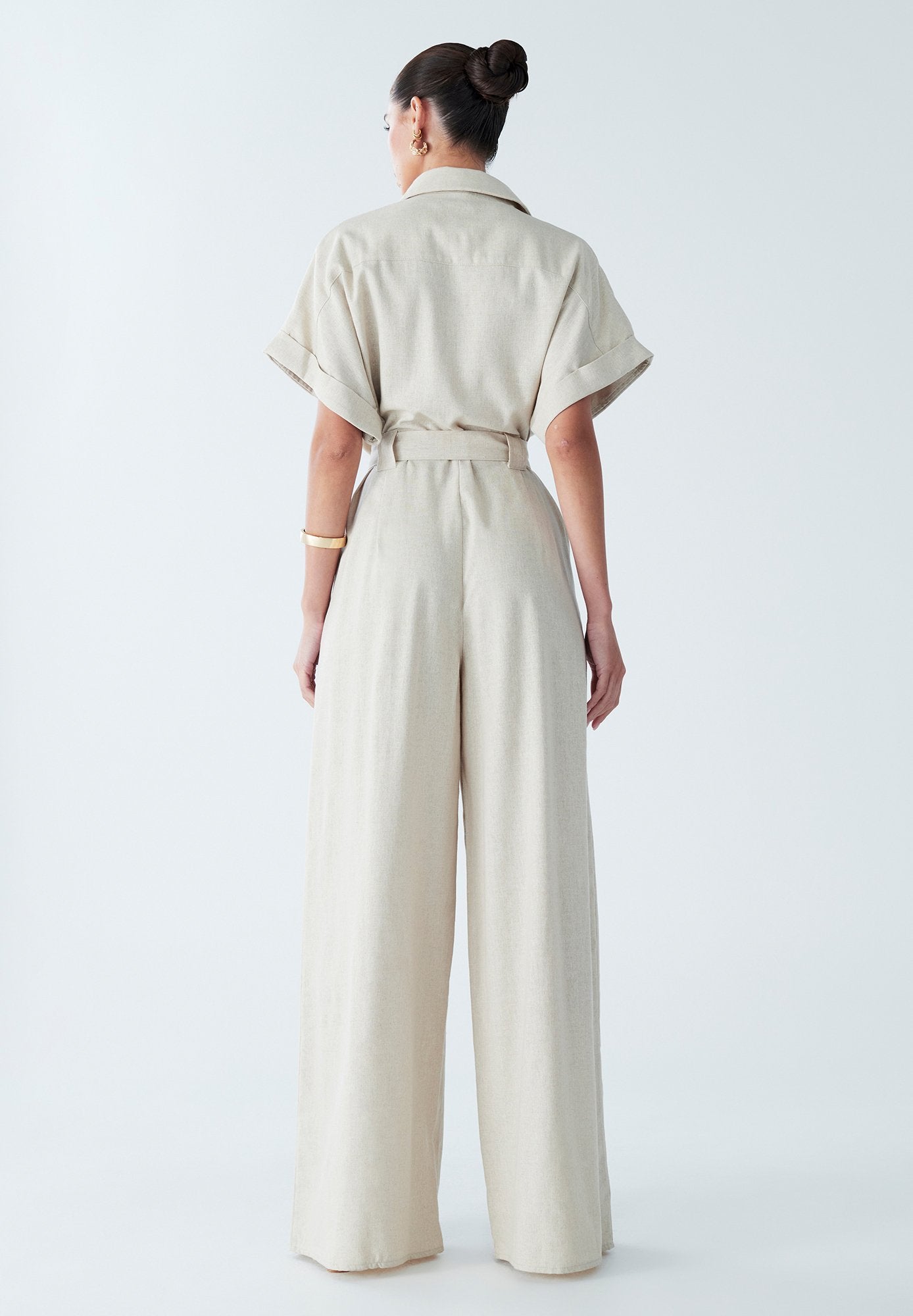Aria Linen Jumpsuit