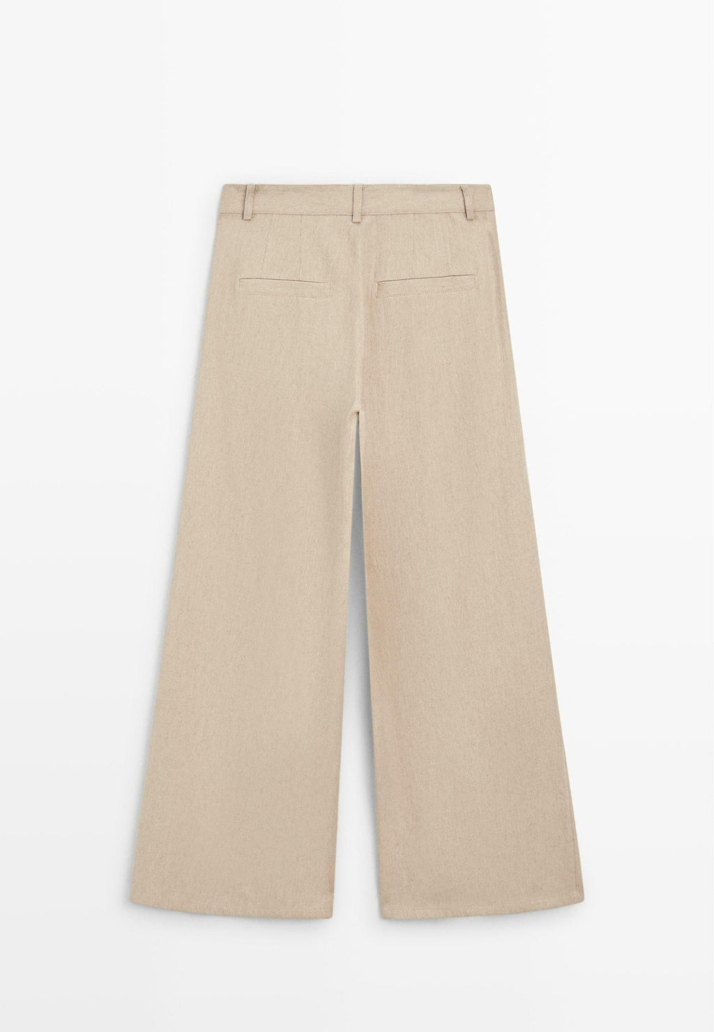 Loose Fit High-Waist Trousers