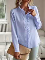 Rose Ruffle Blouse