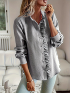 Rose Ruffle Blouse