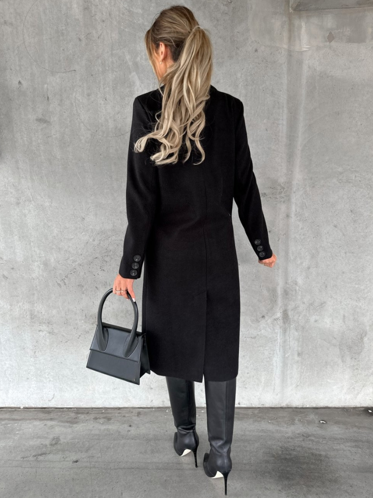 Lucia Double-Breasted Coat