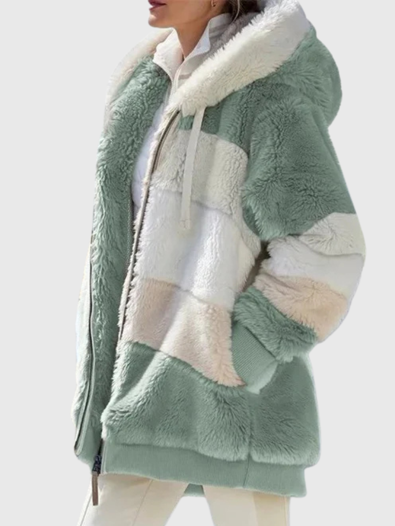 Elara Plush Winter Jacket