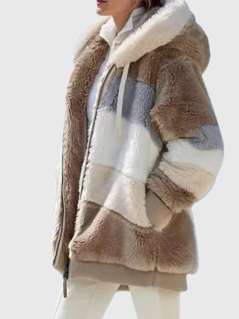 Elara Plush Winter Jacket
