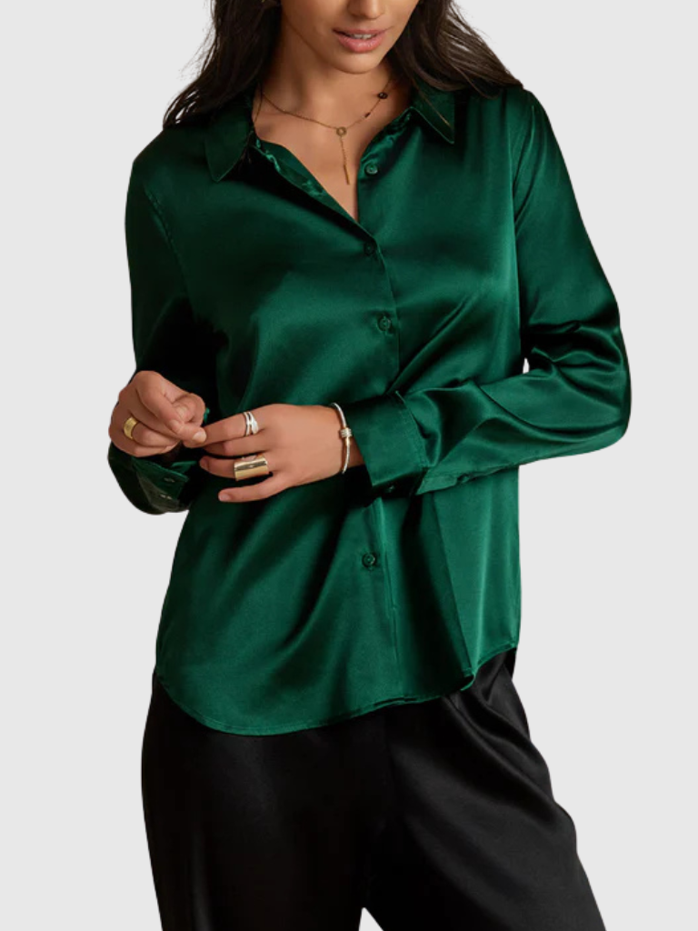 Isla Refined Silk Blouse