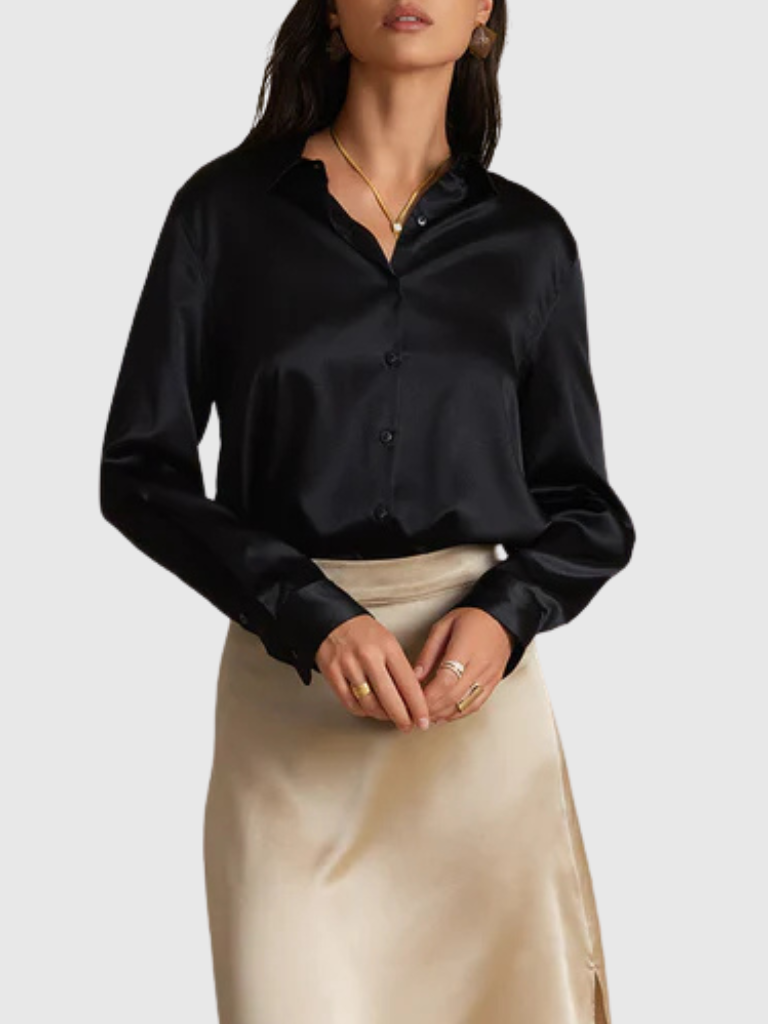 Isla Refined Silk Blouse