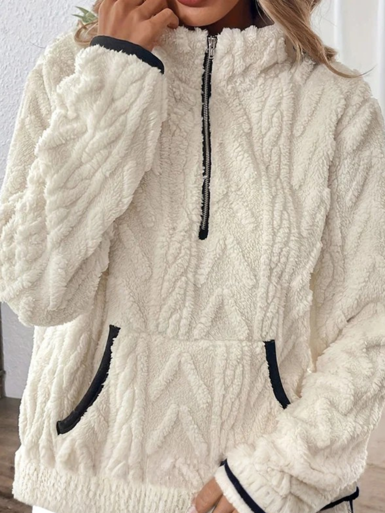 Dahlia Plush Half-Zip