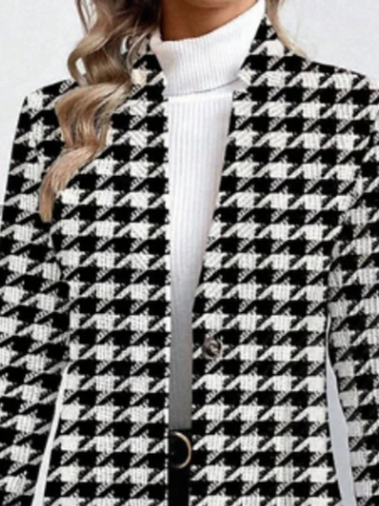 Juliette Plaid Coat