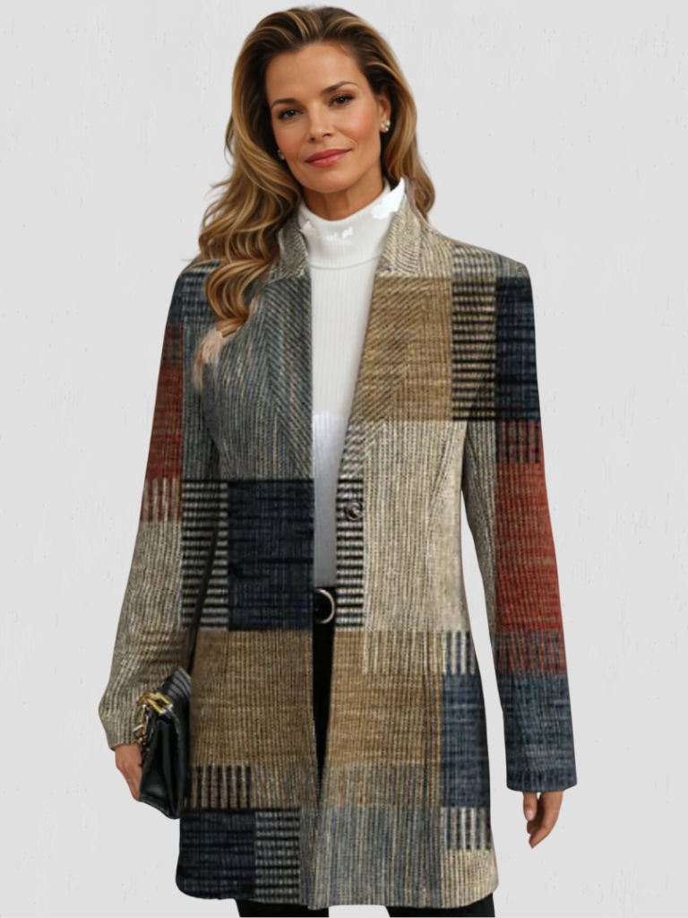 Juliette Plaid Coat