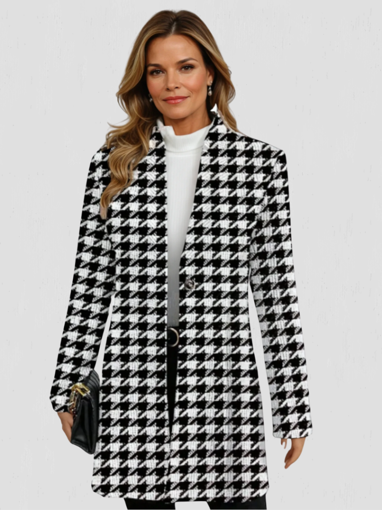 Juliette Plaid Coat