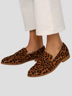 Thalia Leopard Ballet Flats