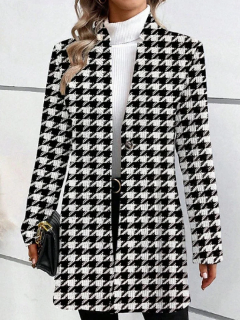 Juliette Plaid Coat
