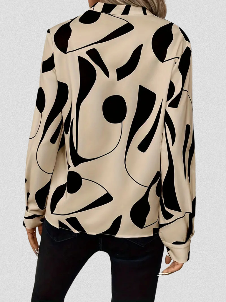 Lyra Satin-Look Blouse