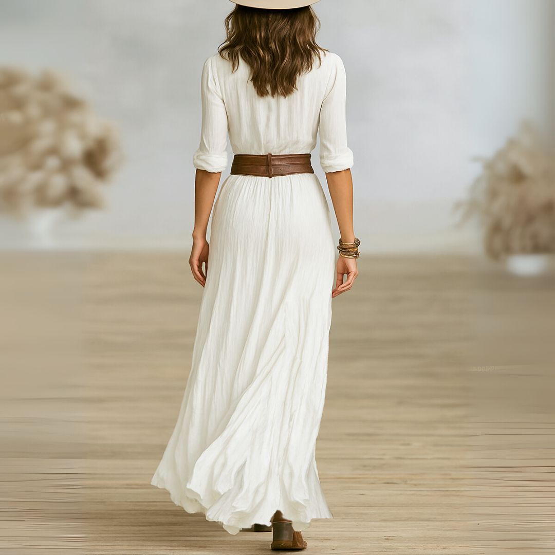 Soft Western Maxi Dress