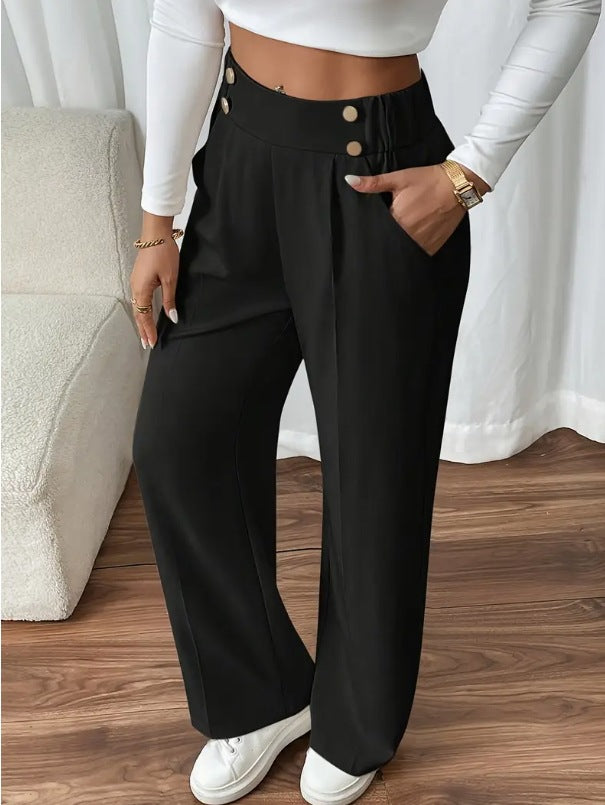 Essential High-Waist Trousers