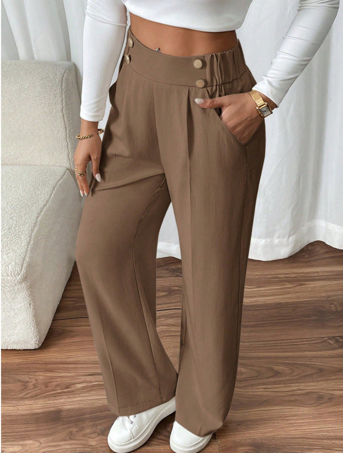 Essential High-Waist Trousers