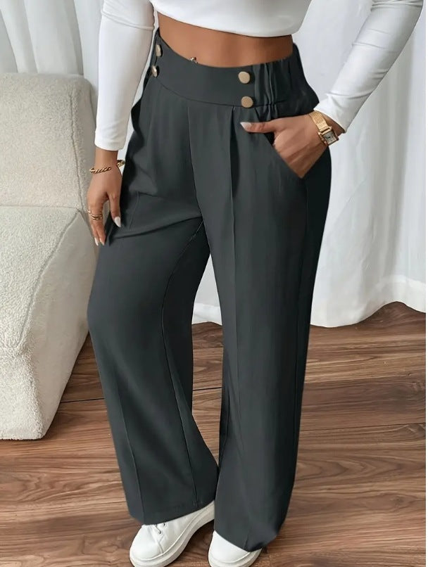 Essential High-Waist Trousers
