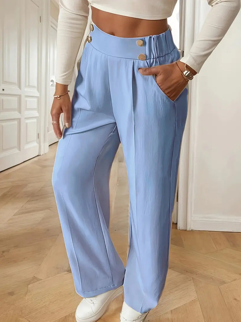 Essential High-Waist Trousers