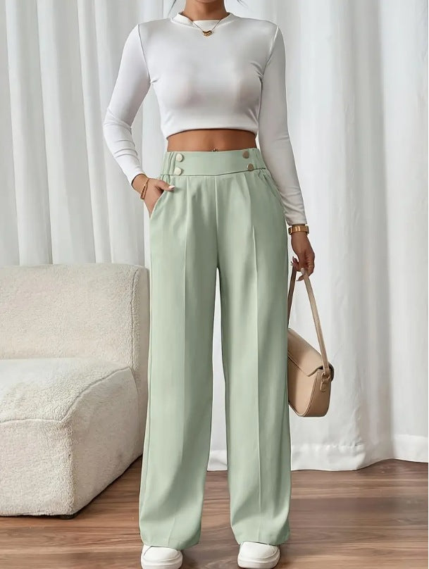 Essential High-Waist Trousers