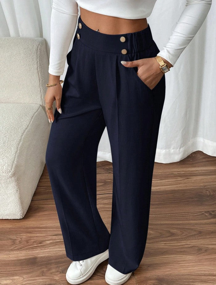 Essential High-Waist Trousers