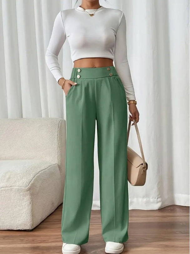 Essential High-Waist Trousers