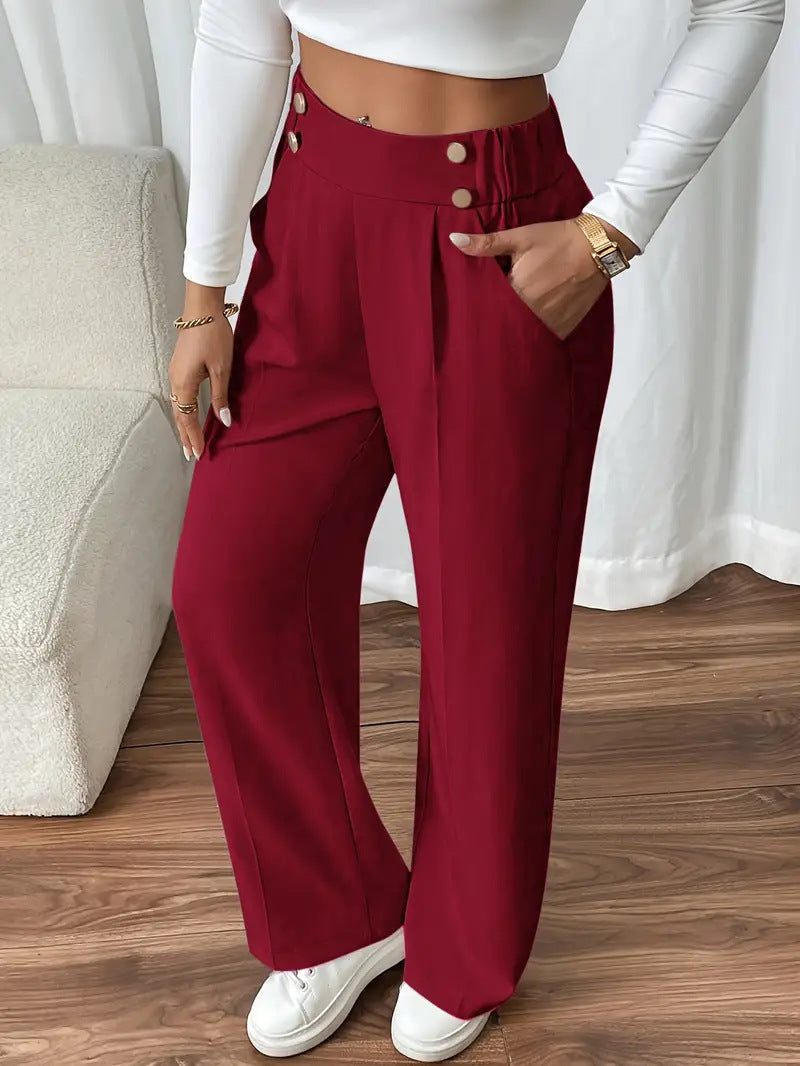 Essential High-Waist Trousers