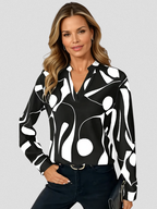 Lyra Satin-Look Blouse