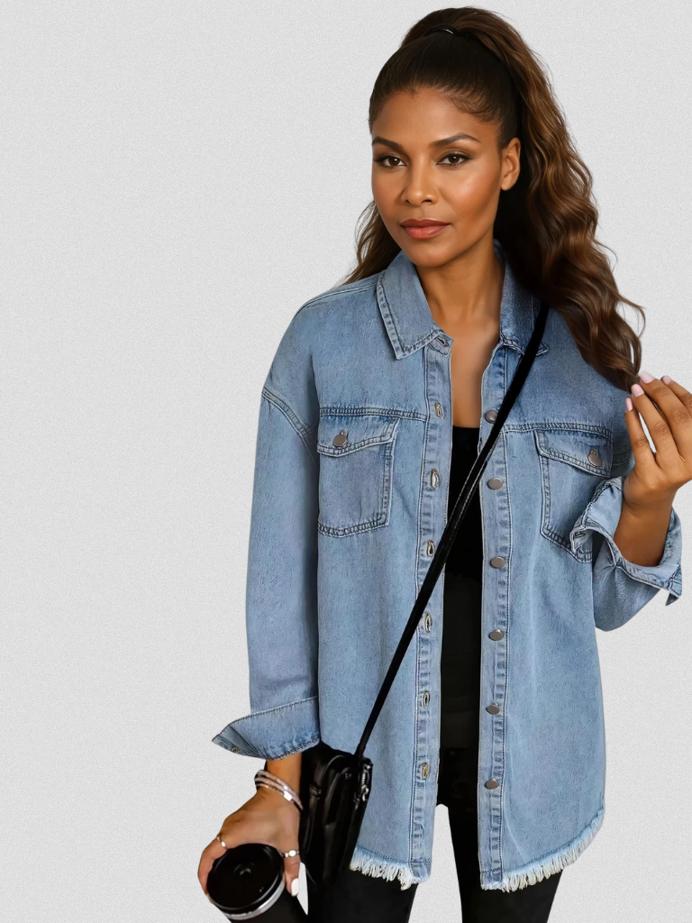 Celeste Clean Denim Shirt