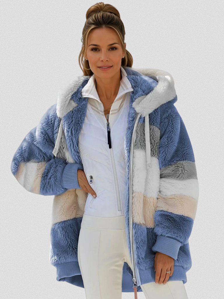 Elara Plush Winter Jacket