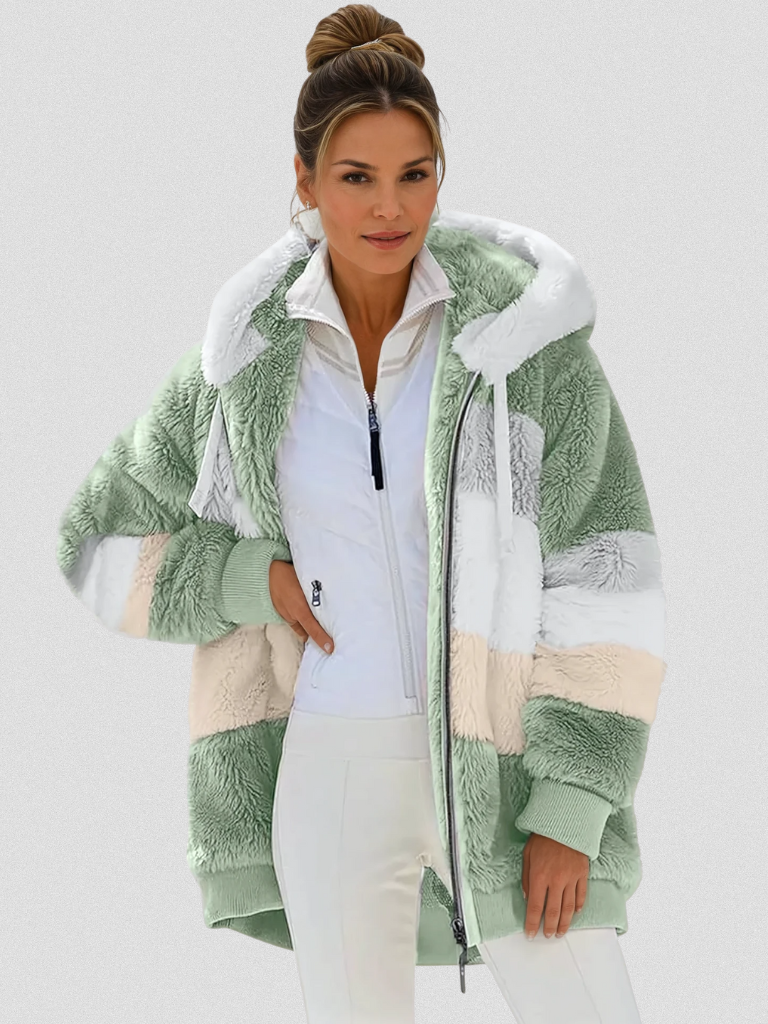 Elara Plush Winter Jacket