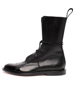 Elara Polished Lace-Up Boots