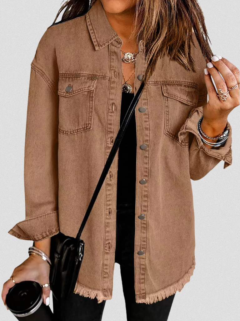 Celeste Clean Denim Shirt