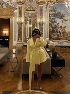 Isla Wrap Blazer Dress