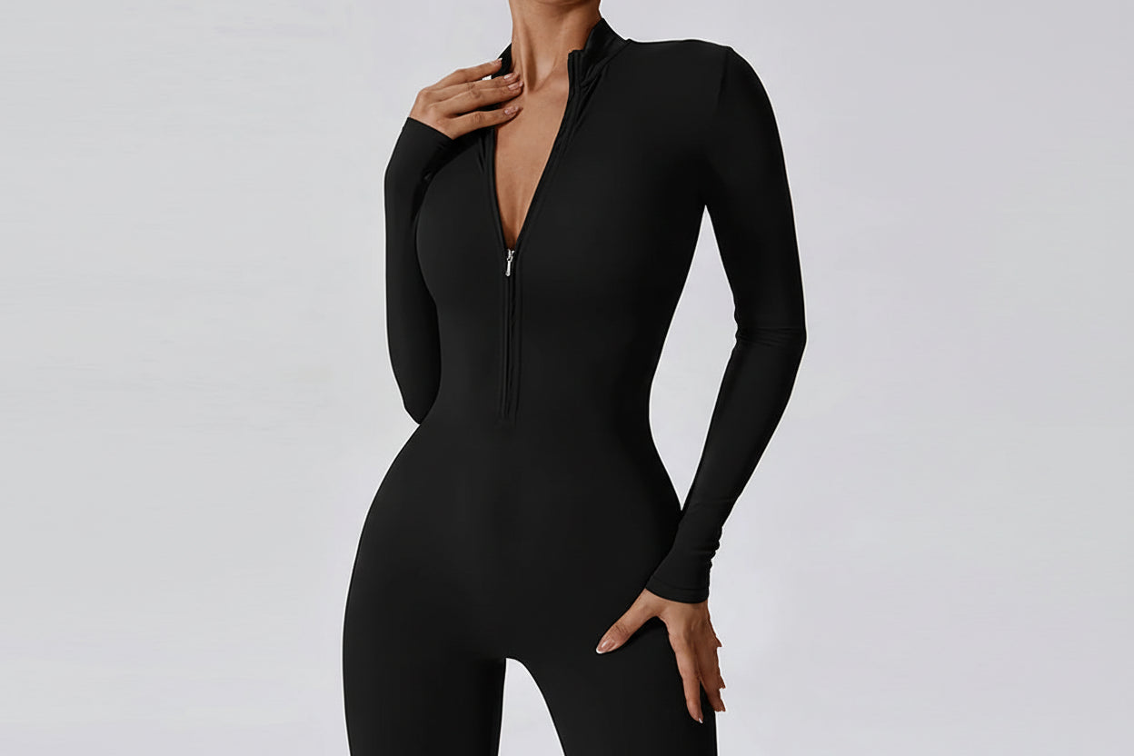 Soft Fleece One-Piece Jumpsuit