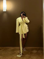 Isla Wrap Blazer Dress