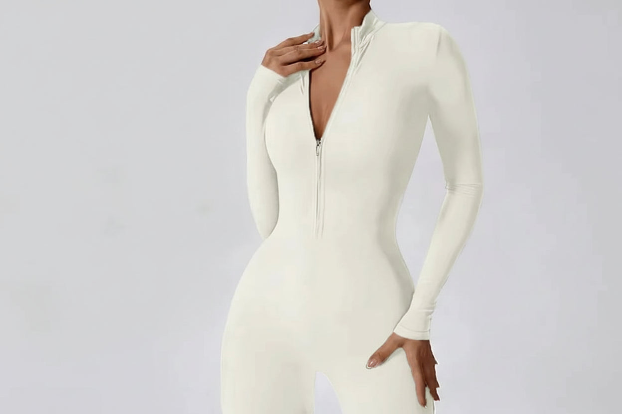 Soft Fleece One-Piece Jumpsuit