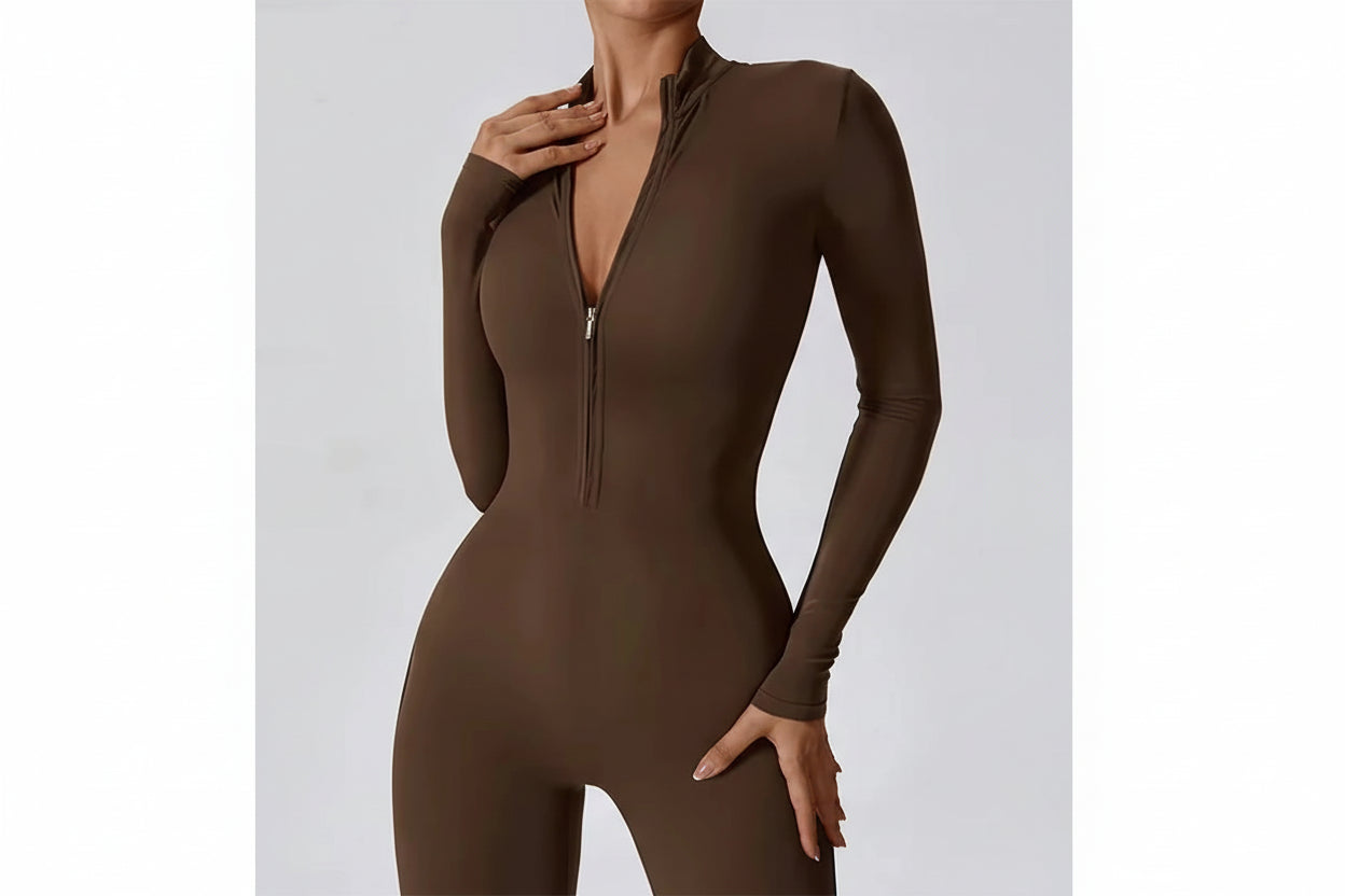 Soft Fleece One-Piece Jumpsuit
