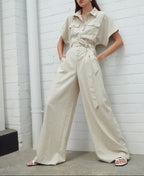 Aria Linen Jumpsuit
