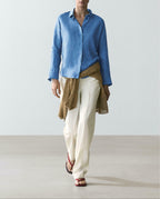 Lena Button Down Blouse