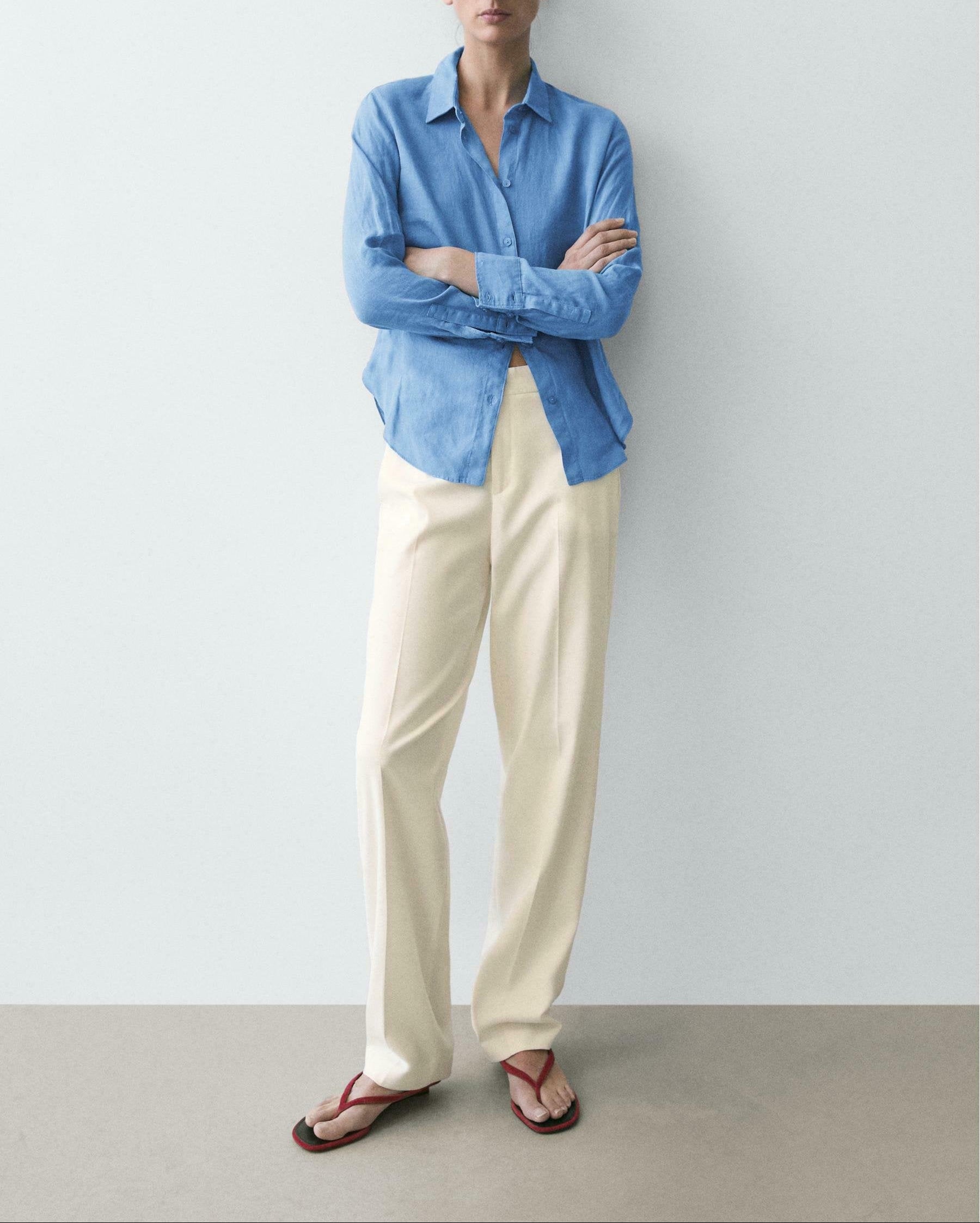 Lena Button Down Blouse