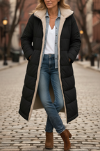 Elowen Hooded Quilted Coat